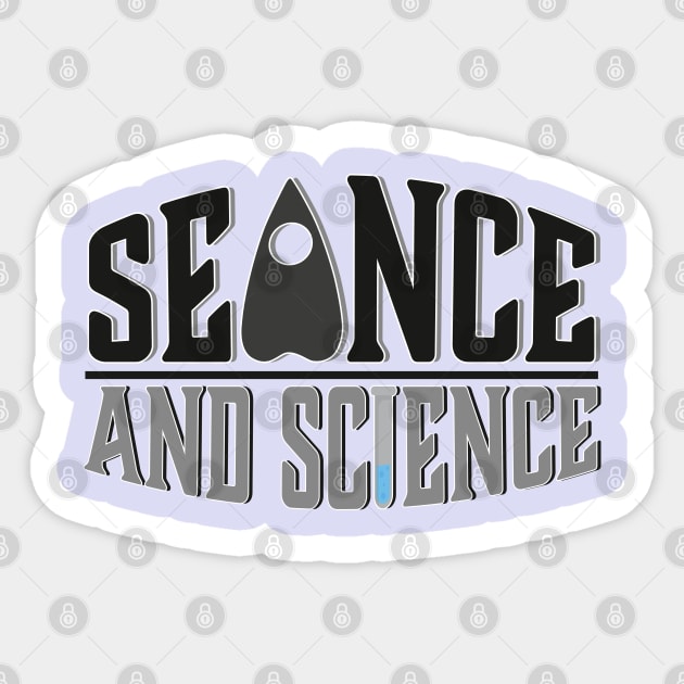 Seance, And Science! Sticker by Rook & Rasp